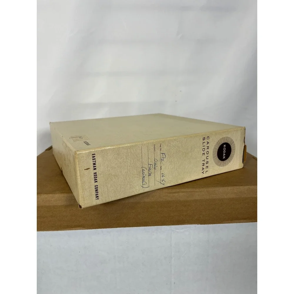 Vintage Kodak Carousel Slide Tray for 35mm Projector with Original Box